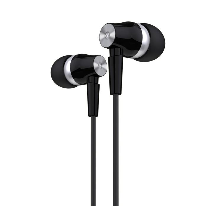 Gambar Earphone V-GeN VEP1-28 Wired Headset Handsfree Extra Bass VGEN - Hitam dari V-GeN Indonesia Official Store undefined Tokopedia
