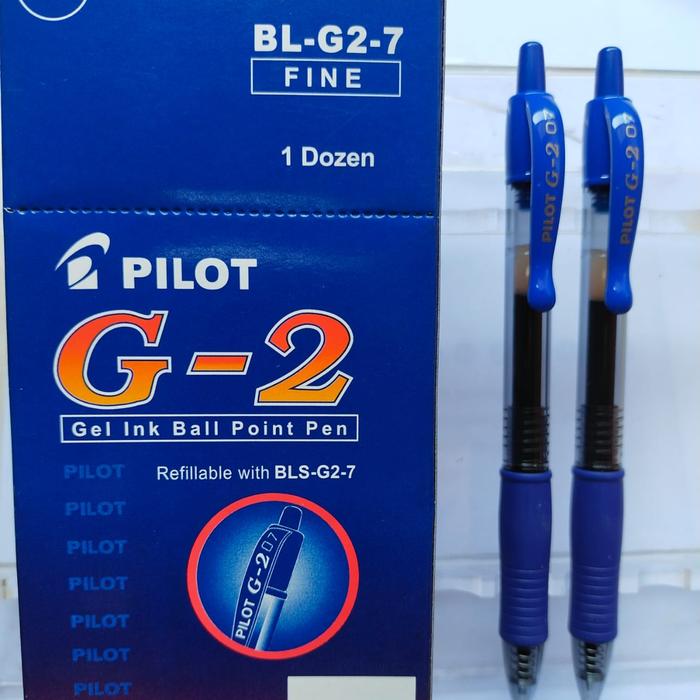 G-2/PULPEN GEL PILOT G-2 Biru