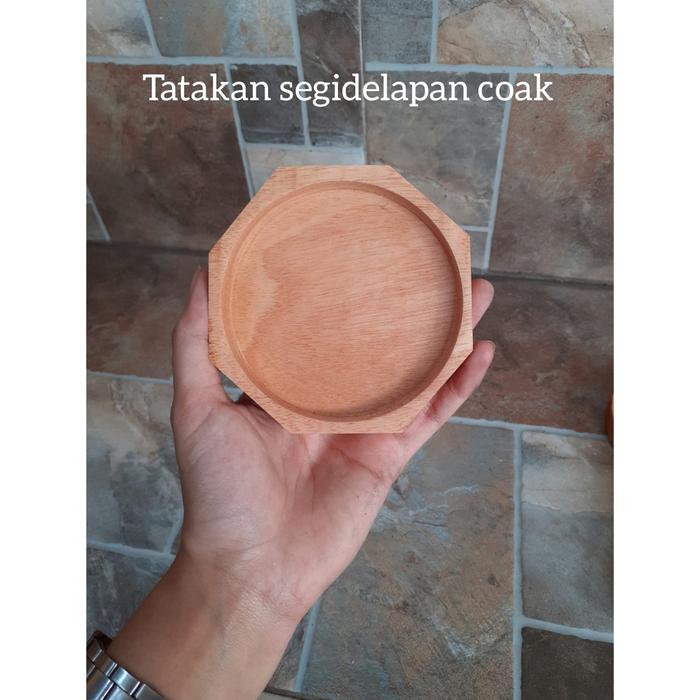 Gambar Aneka Tatakan Mahoni/ Tatakan Gelas/Alas Gelas Kopi/Tatakan Cangkir - T.Mhni Sgi8 coa dari el artgallery undefined Tokopedia