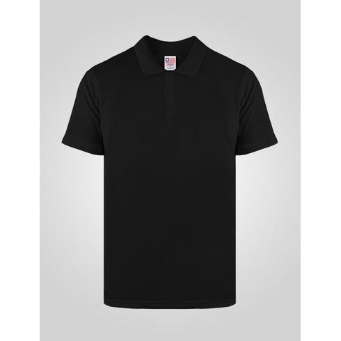 Gambar Kaos Polo Shirt Kerah Pria Katun Cotton Polos Premium Import - Hitam dari JURAGAN ONLINE JAKARTA undefined Tokopedia