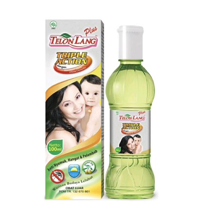 Gambar Cap Lang Telon Lang Plus Triple Action 100 ml - T.PLUS 100 ml dari Belda.Stuff undefined Tokopedia