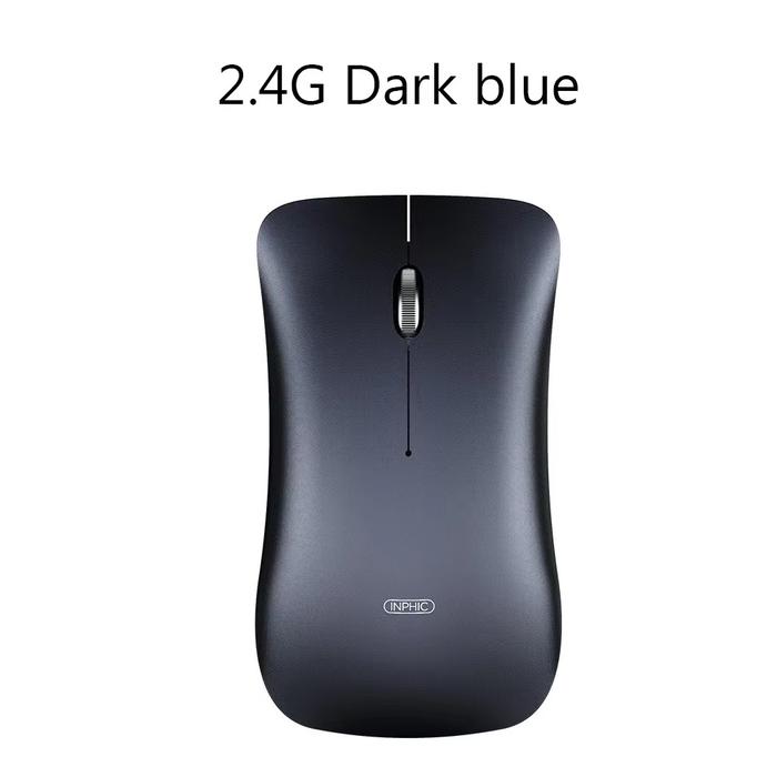 Gambar NEW Silent Mouse Wireless Rechargeable Cool & Smooth Stylish - Hitam dari First Comm undefined Tokopedia