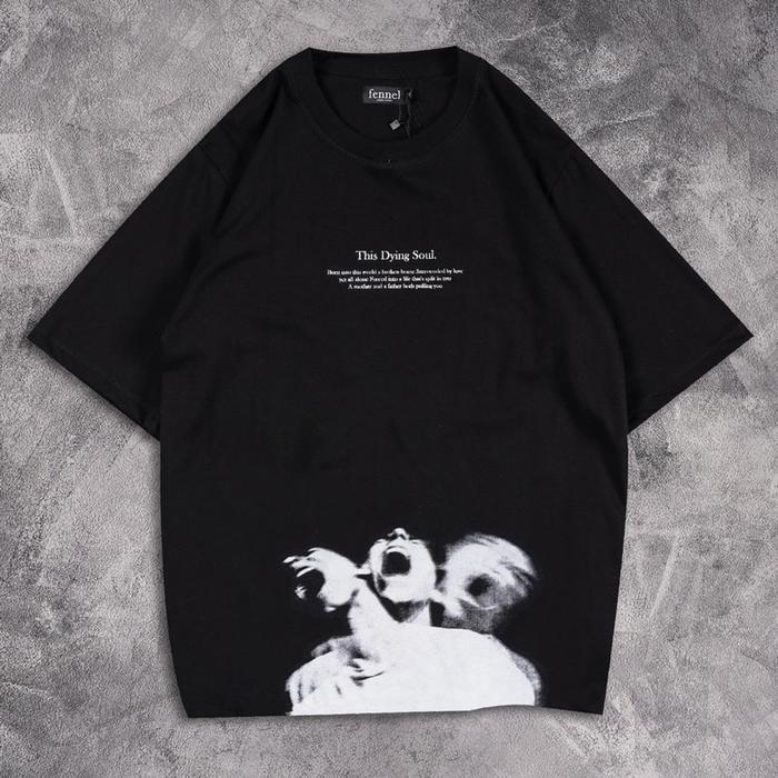 Gambar [OS242] Baju Kaos OverSized Distro Motif THIS DHYING SOUL. - Hitam, S dari Seconddays & Co undefined 3 Tokopedia