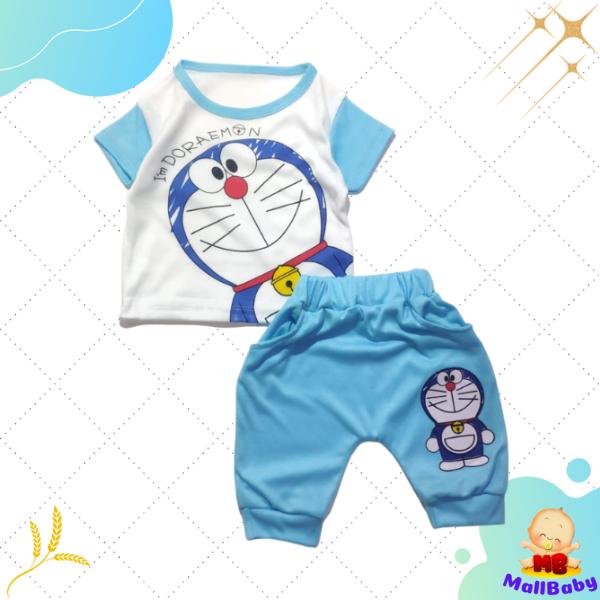 Gambar Baju Anak Bayi Laki Laki 6 Bulan 1 2 Tahun Setelan Bayi Doraemon - Doraemon, Ukuran S dari Mall-Baby undefined Tokopedia