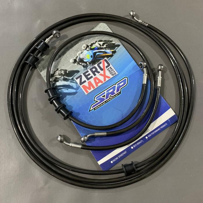 Jual Selang Rem SRP Ultra Speed Racing Black Carbon Honda Vario 160 ABS ...