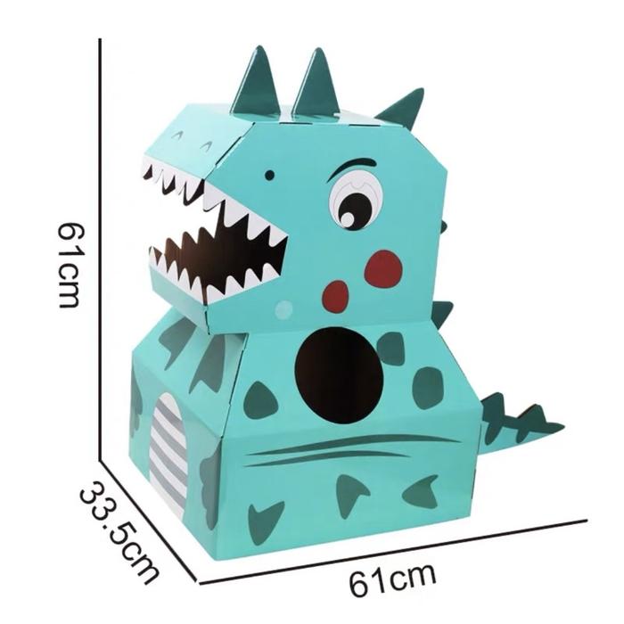 Gambar Lilbio diy board costume - diy kostum anak - prakarya anak - Green Dino dari Lilbil Toys 2 undefined Tokopedia