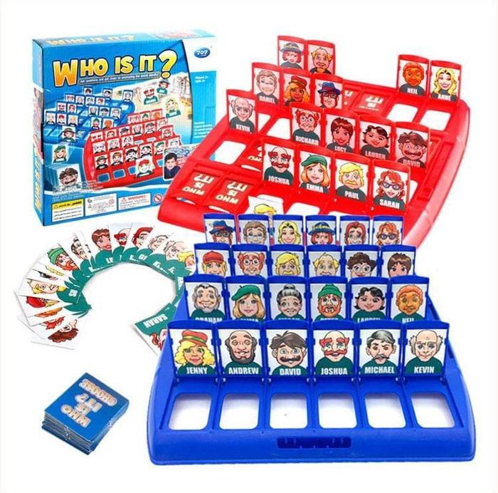 Gambar Mainan Anak Tebak Gambar Board Game Who is it - Mainan Tebakan Gambar dari Excllent Kids undefined Tokopedia