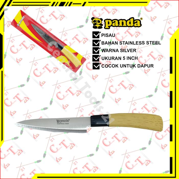 Gambar Pisau Dapur Stainless Steel Gagang Fiber Ying Guns G1024 Alat Memotong - Panda dari Central Tools 21 undefined 5 Tokopedia