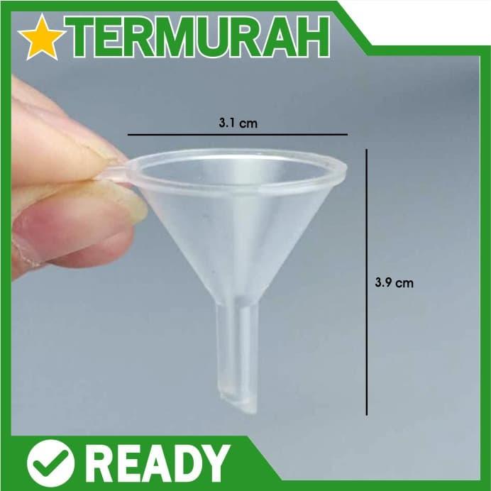 Gambar Funnel Corong Mini Plastik Transparan Untuk Botol Parfum Minyak DLL dari Pi Toserba undefined Tokopedia
