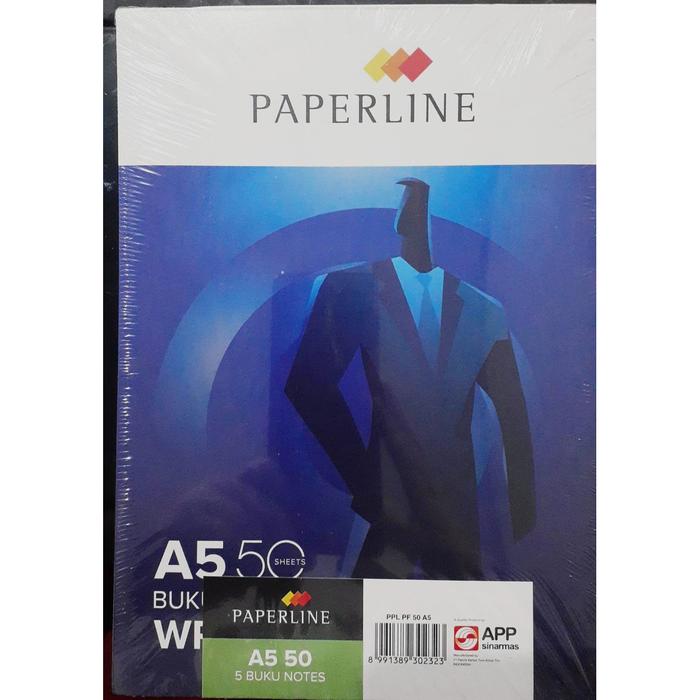 Gambar Block Note A5 Paperline (kelipatan 5 buku) dari ABC PASAR PAGI LAMA undefined Tokopedia