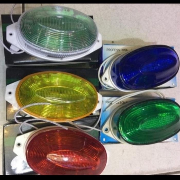 Gambar lampu blitz e27 strobe light flash lamp e27 lampu blizt e27 strobo e27 - OVAL TEMPEL, BIRU dari PROLED ELECTRIC undefined Tokopedia