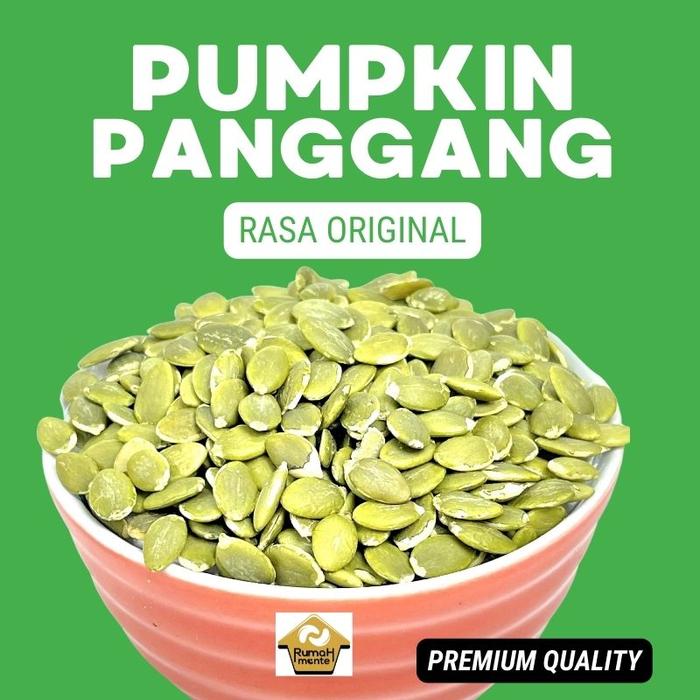 Gambar ROASTED PUMPKIN SEED 500GR BIJI LABU PANGGANG dari rumahmente undefined Tokopedia