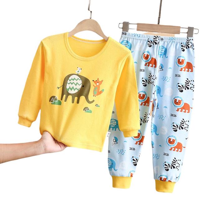 Gambar Baju Tidur Piyama Bayi dan Anak Laki Laki Setelan Panjang Import 0-5TH - gajah dkk, 73 dari GAHSTORE undefined Tokopedia