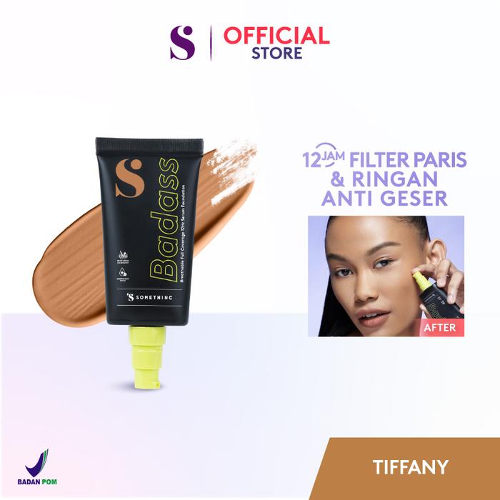 Gambar SOMETHINC Badass Breathable Full Coverage 12HR Serum Foundation - Tiffany dari Somethinc undefined Tokopedia