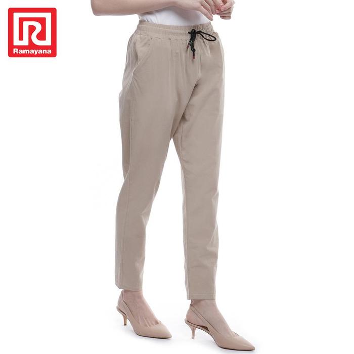Gambar XYH Ramayana - Pink by JJ Celana Panjang Wanita Polos Basic - cream, all size dari Mariana Markets undefined Tokopedia