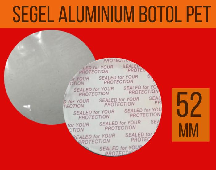 Gambar Segel Seal Aluminium PET 52 mm / Seal Induksi PET - 10 pack(1k pcs) dari Toko Segel Aluminium undefined Tokopedia