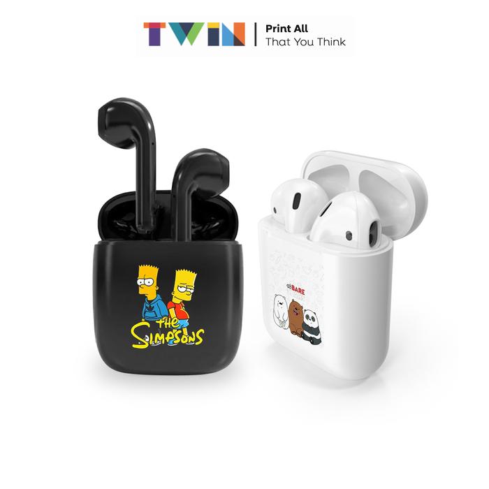 Jual Earbuds Wireless Bluetooth AirPods Kartun Edition