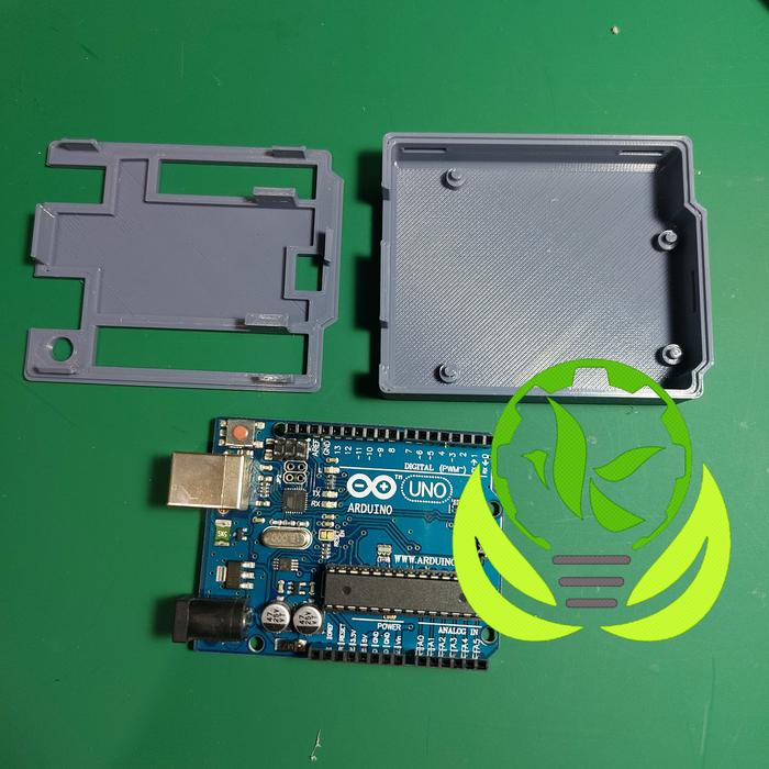 Gambar Arduino Uno R3 Clone (2nd) + Case 3D Print (new) - +Arduino Uno R3 dari Risalah Teknik undefined Tokopedia