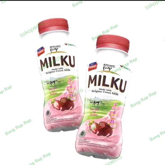 Gambar Milku Susu 12 Botol dari Sthgo undefined Tokopedia