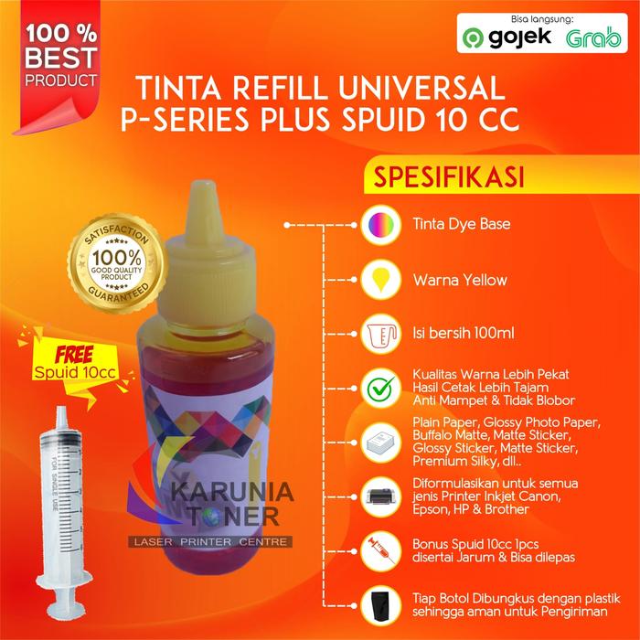 Gambar Tinta Dye 100ml For Printer Inkjet HP Smart Tank 610 - Merah dari CV Karunia Toner undefined 5 Tokopedia