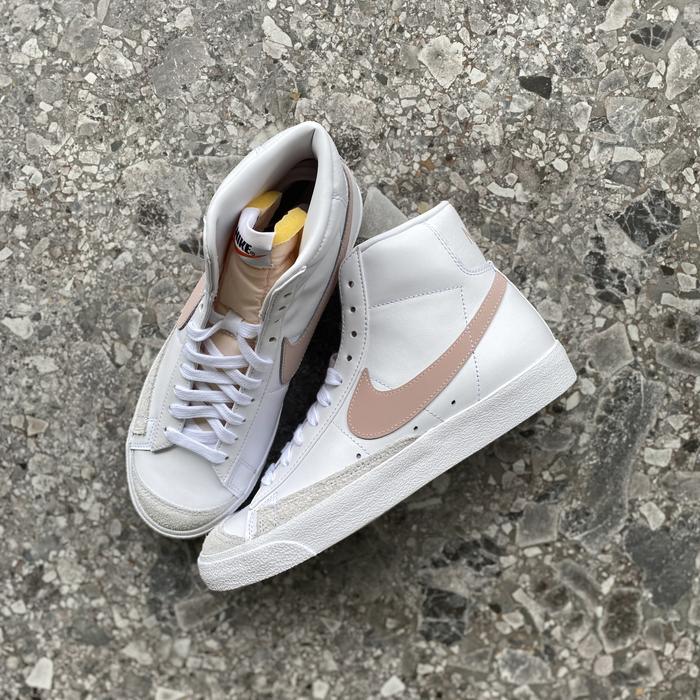 nike blazer mid 77 vintage pink oxford