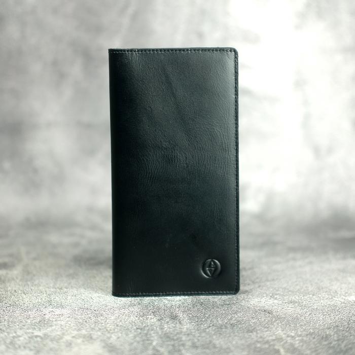 Gambar Sendy Leather MONTEGI Dompet Panjang Kulit Sapi Asli Pria Wanita - Hitam dari Sendy Leather undefined Tokopedia