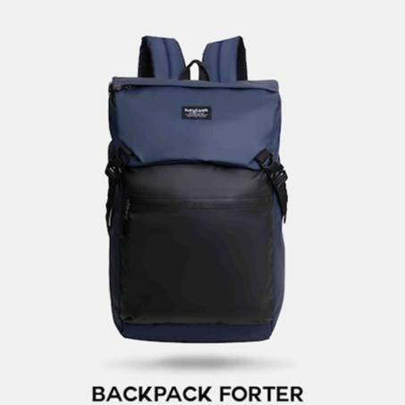 Gambar Tas Ransel Pria Backpack Forter Tas Laptop Outdoor Waterproof Anti Air - NAVY dari Ibra0lshop undefined Tokopedia