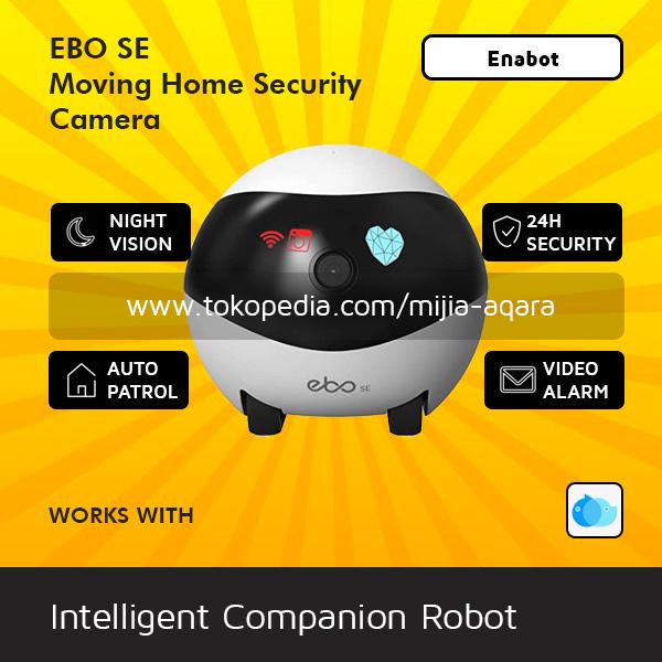 Gambar Enabot Ebo SE Moving Home Security IP Camera Pet Robot 1080P - Wifi dari Mijia Aqara undefined Tokopedia
