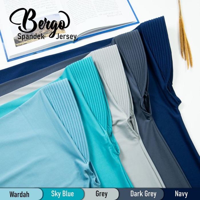 Gambar Jilbab Bergo Hamidah / Hijab Bergo Hamidah / Jilbab Instan Bergo - NAVY dari DIFAN HOUSE undefined Tokopedia