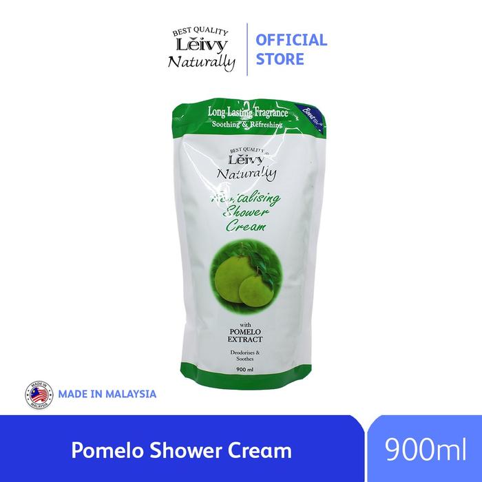 Gambar Leivy Shower Cream - Pomelo 900ml Refill dari Leivy Naturally Indonesia undefined Tokopedia