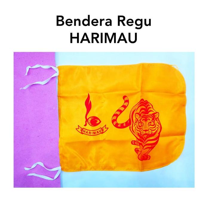 Gambar Bendera regu pramuka putra - harimau dari Vote store undefined Tokopedia