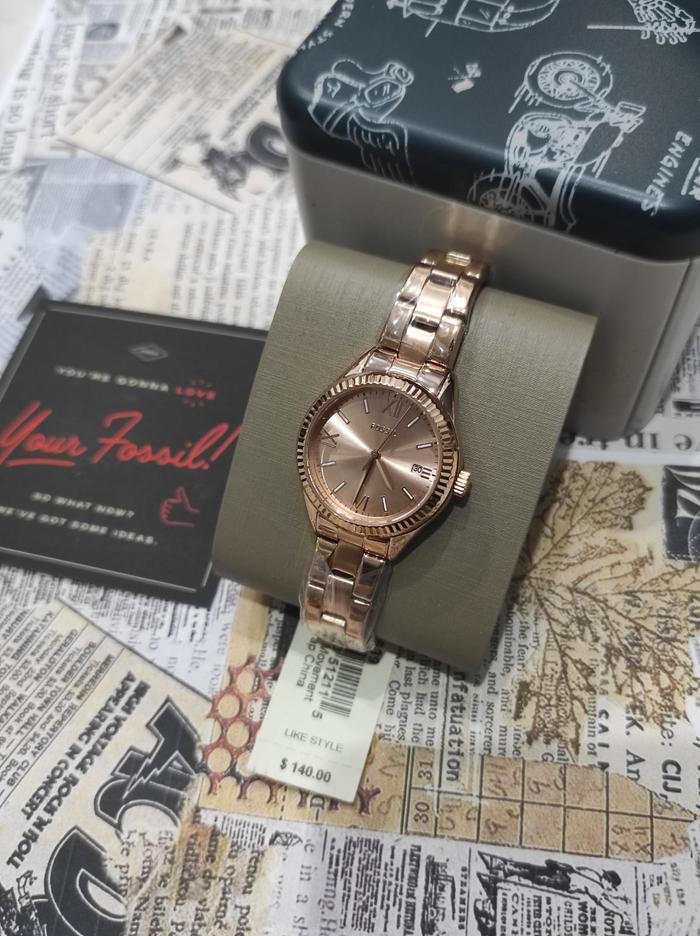 Bq3639 Rose Gold Tone Attentin Stainless Steel