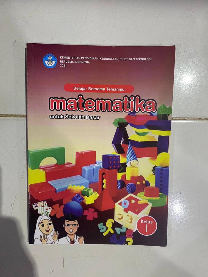 Gambar Buku Paket Kelas 1 SD MI Kurikulum Merdeka / Penggerak Revisi Terbaru - MATEMATIKA dari Toko Bintang Kasih undefined Tokopedia