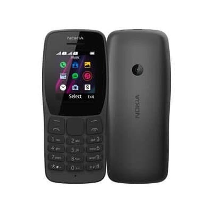 Gambar Nokia 110 2019 Dual sim Garansi Resmi - Hitam dari Golden Celluler undefined Tokopedia
