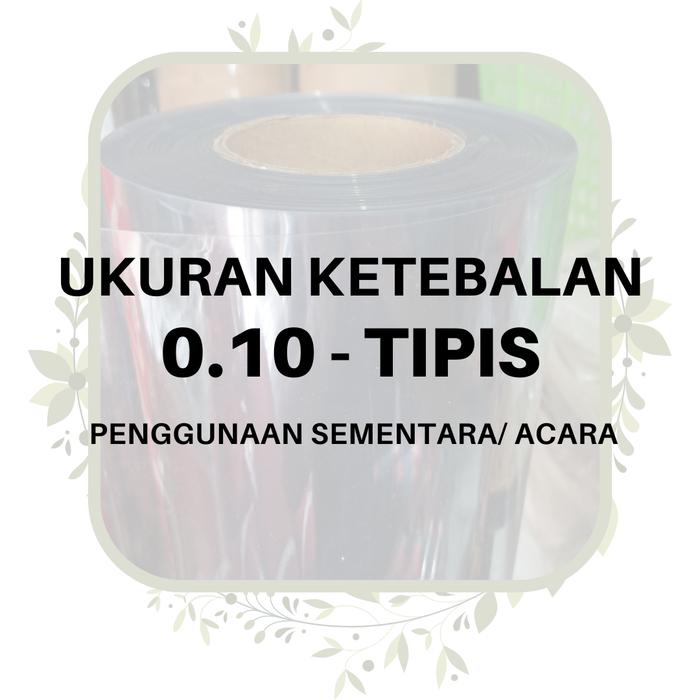 Gambar Mika PVC Taplak Meja / Plastik Bening/ Plastik Meteran Roll - 0.10 Tipis, Roll dari Arsha Plastik Kab. Tabanan Tokopedia