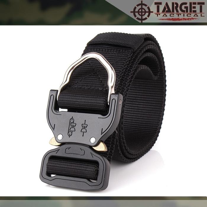 Gambar Gesper Tactical Target New Style Ikat Pinggang Tactical Nylon Import - Hitam dari TACTICAL GEAR ID undefined Tokopedia