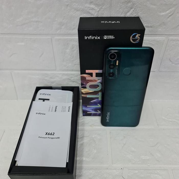 Gambar infinix hot 11 4/64GB fullset mulus dari pho pho cell undefined Tokopedia