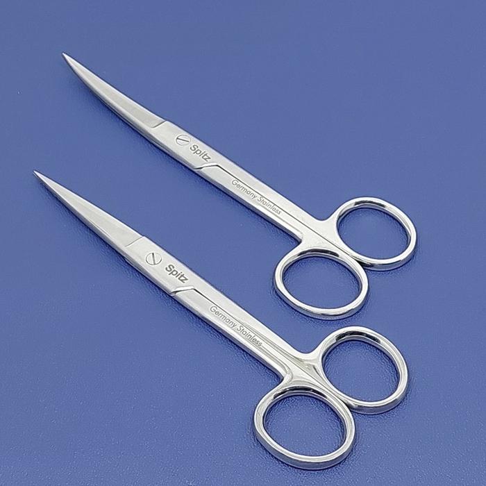 Gambar Operating Scissors Blunt-Blunt 14,5 cm with Tungsten Carbide |Spitz - CVD/Lengkung dari Gudang Medis undefined Tokopedia