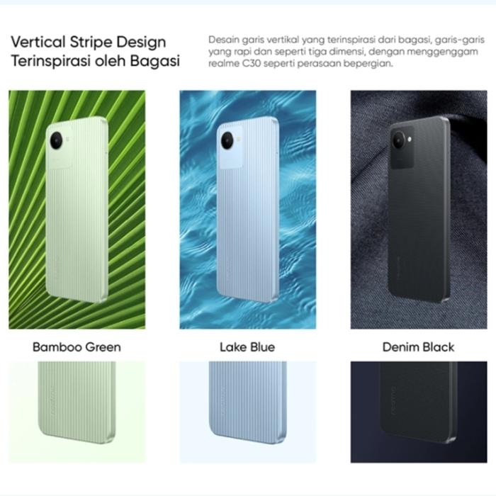 Gambar REALME C30 2GB+32GB (Powerful Unisoc T612 Processor | 5000mAh - Hitam dari DanoStoreID undefined Tokopedia