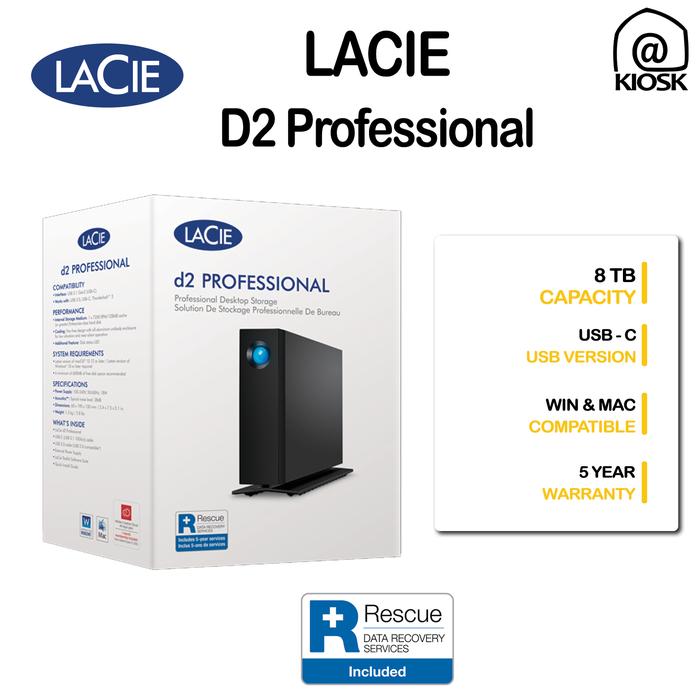 LaCie ラシー 外付けHDD ハードディスク 8TB 2big RAID 商品の状態