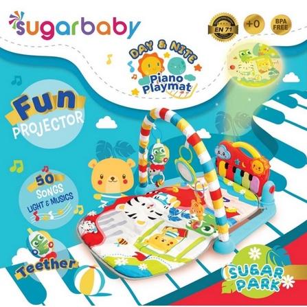 Gambar Sugarbaby Piano music Playmat Baby Playgym Sugar Baby Musical Playmat - Sugar Park dari Babyboostore undefined Tokopedia