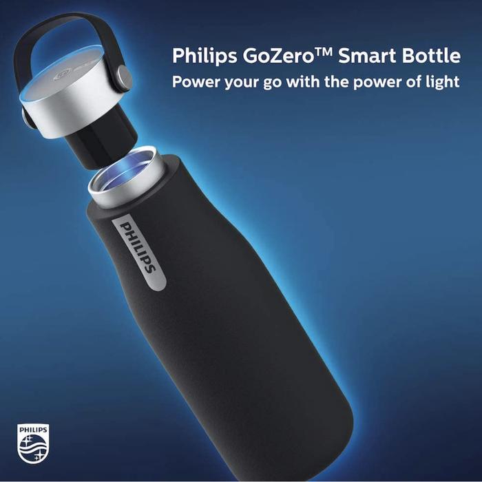 Gambar Philips GoZero UV Self Cleaning Smart Water Bottle Vacuum Stainless dari RR-Superstore undefined Tokopedia