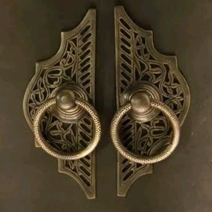Gambar pintu madinah kayu jati - Putih dari mebel_Fufniture mebel jepara undefined Tokopedia
