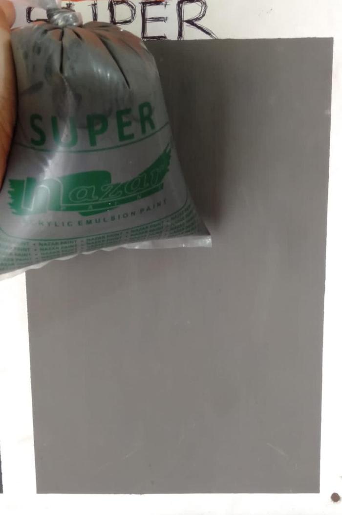 Gambar CAT TEMBOK KILOAN SUPER BERKUALITAS INTERIOR & EKSTERIOR [WARNA 1] - 301-GREY dari Cat Nazar Paint undefined Tokopedia
