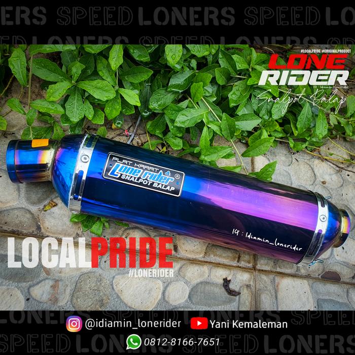 Gambar Lone Rider Original Vario Keyless - RR + Cleo Blue dari Lone Rider Original undefined Tokopedia