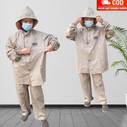 Gambar NEW SALE !!! JAS HUJAN WANITA MANTEL HUJAN CEWEK TEBAL DAN LENTUR - Mocca, Xl dari DEXLA PRODUCT undefined Tokopedia