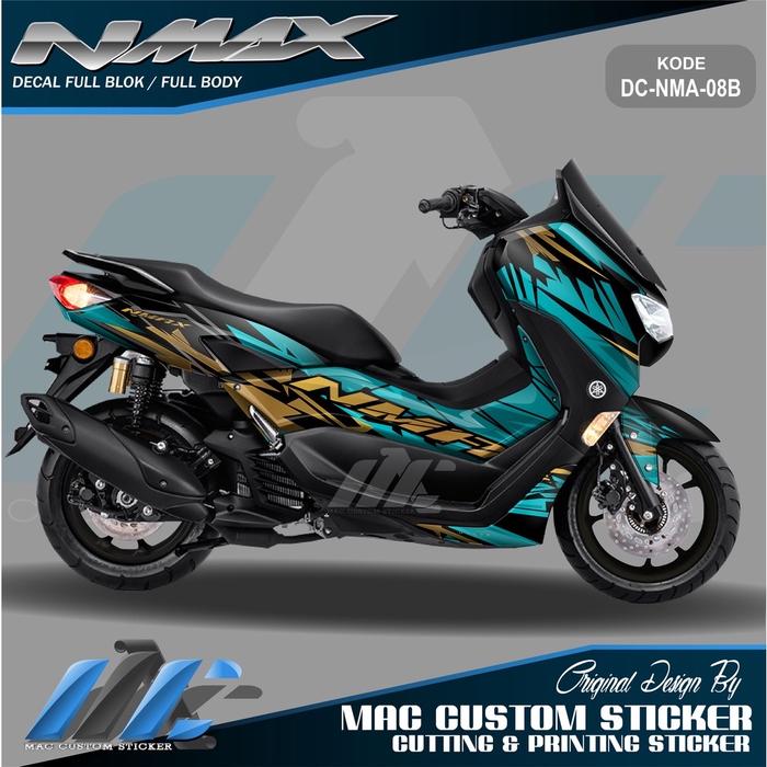 Gambar Stiker Nmax SPMJ - Biru Muda dari CyberX undefined Tokopedia