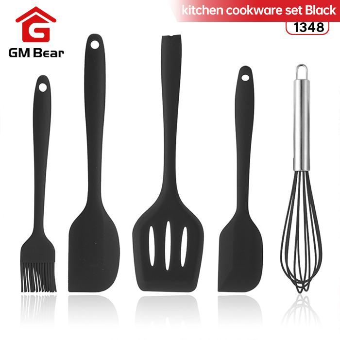 Gambar GM Bear Spatula Sutil Set Lengkap 1073 - Spatula Multifungsi - Spatula 1348 dari GM Bear undefined Tokopedia