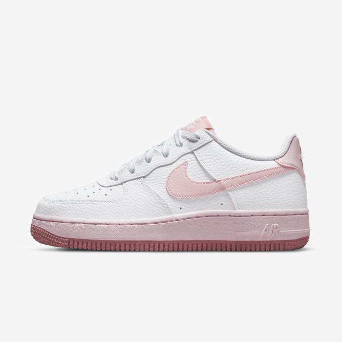 Airforce Nike Pink Nike Air Force Low White Pink (GS) 100
