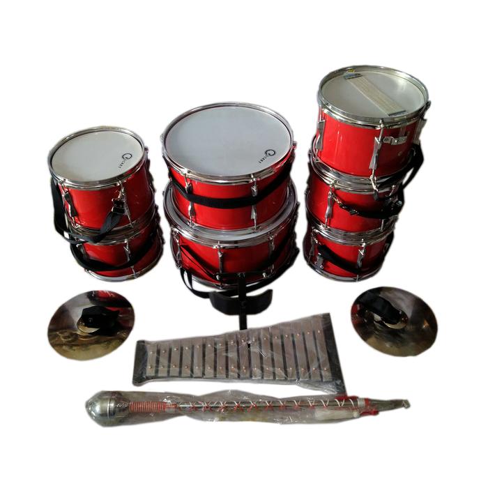 Gambar drumband marching band TK 10 15 personil head lokal import 1 set full - 15 orang lokal dari Cahaya abadi musik undefined Tokopedia